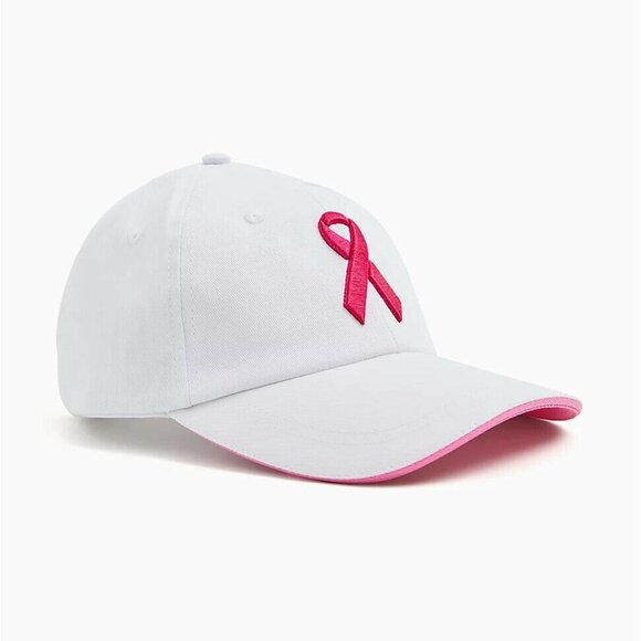 New Torrid Breast Cancer Awareness Fight On Pink & White Cotton Baseball… - Picture 3 of 3